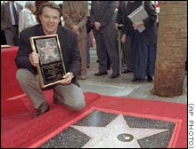 Urich was awarded the 2,059th star on the Hollywood Walk of Fame in December 1995.